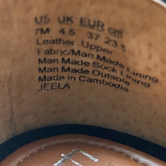 Franco Sarto Jeela Black Suede Loafers Women’s Sz 7 Leather Upper New With Box - Picture 9 of 11